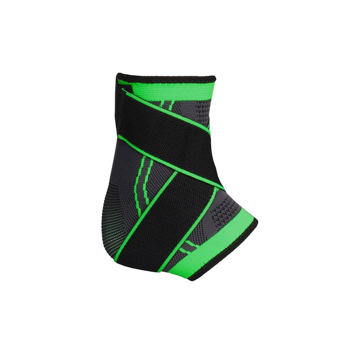 Еластична наколенка Merco AN02, размер XL, зелена