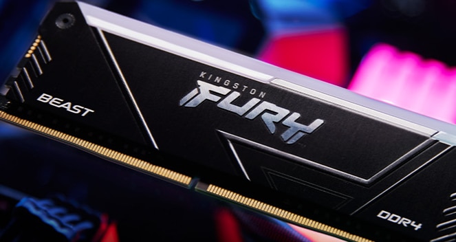 Memorie Kingston Fury Beast, 8GB DDR4, 3200MHz CL16 - eMAG.ro