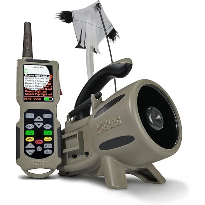Chematoare ICOtec NOMAD+ Predator cu Bluetooth (165 de apeluri) cu telecomanda si atrapa electronica ICOtec AD400