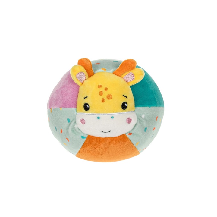 Csörgő labda, Fisher Price, Zsiráf, 12 cm