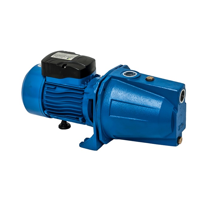 Водна помпа Gmax JET80, Максимален дебит 2.8 куб.м/час, Максимална дълбочина 9м, 550W, Воден стълб 45м, Син