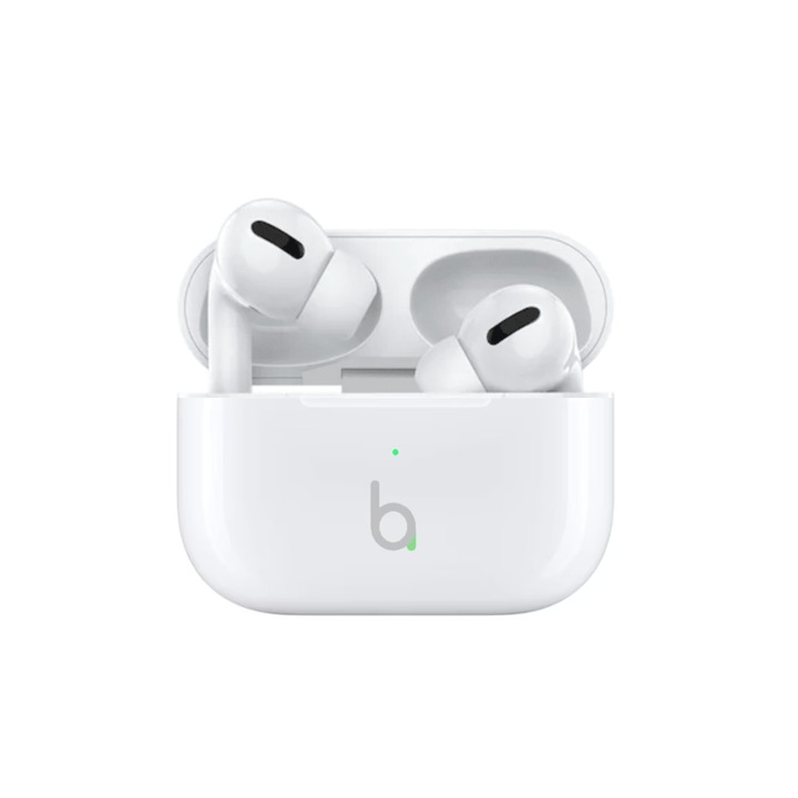 Bluetooth слушалки AirBeats Pro, In-Ear, HD аудио, Dual HD True Stereo, Бял