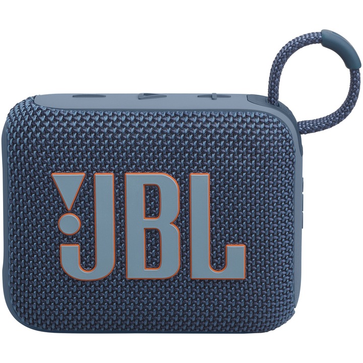 Boxa portabila JBL Go 4, IP67, Bluetooth, Auracast, Albastru