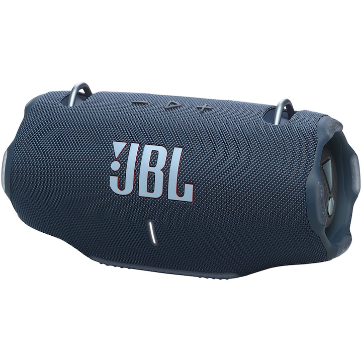 JBL Xtreme 4 Hordozható hangszóró, AI Sound Boost, Auracast, Eltávolítható akkumulátor, Gyors töltés, Kék