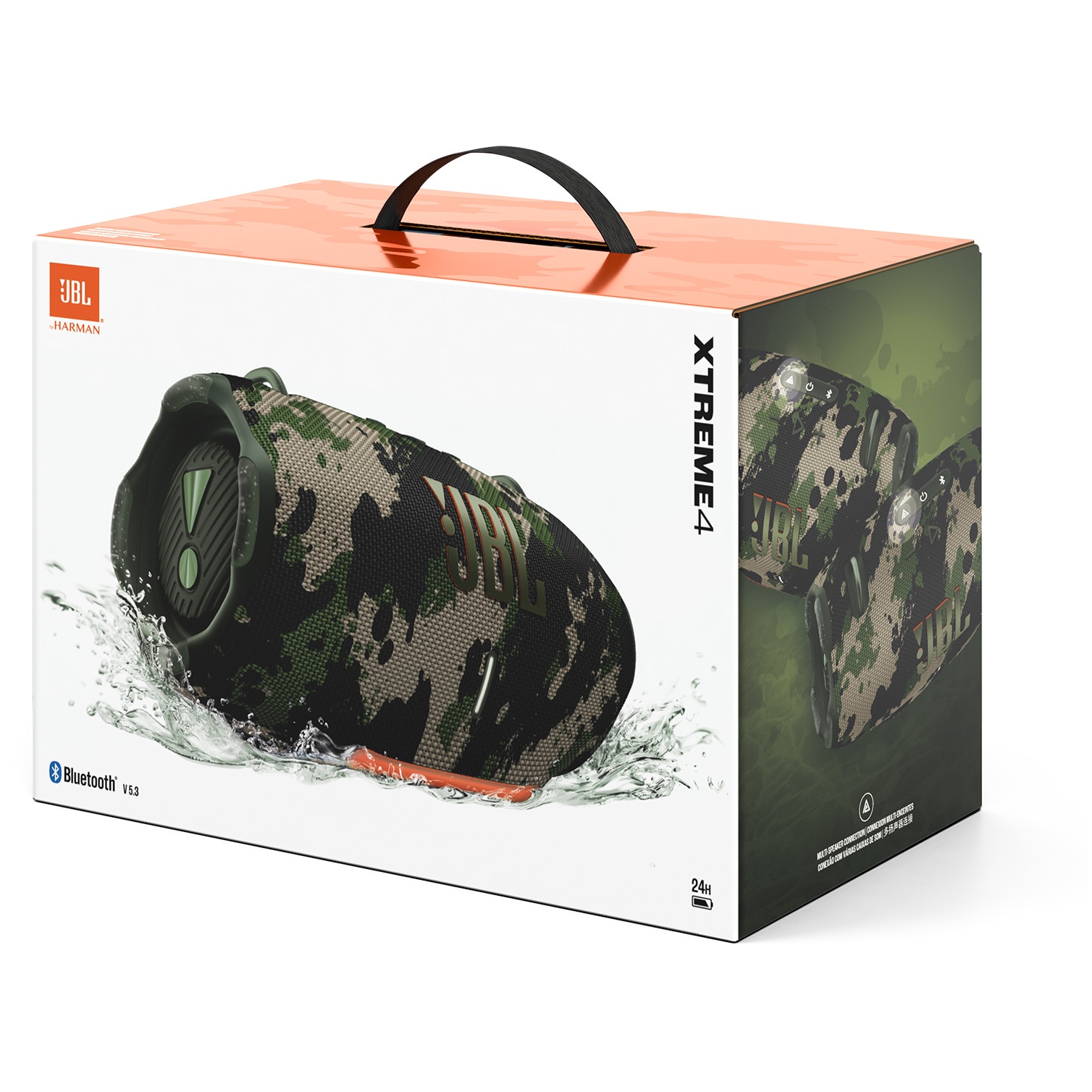 Boxa portabila JBL Xtreme 4, AI Sound Boost, Auracast, Baterie