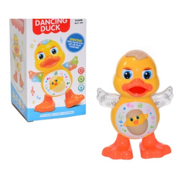Jucarie Ratusca dansatoare care canta si lumineaza Concept E Efrall