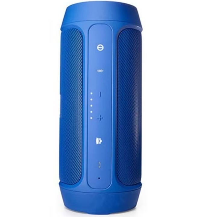 Boxa portabila Charge 2+, Bluetooth, hands-free, Radio FM, Albastru