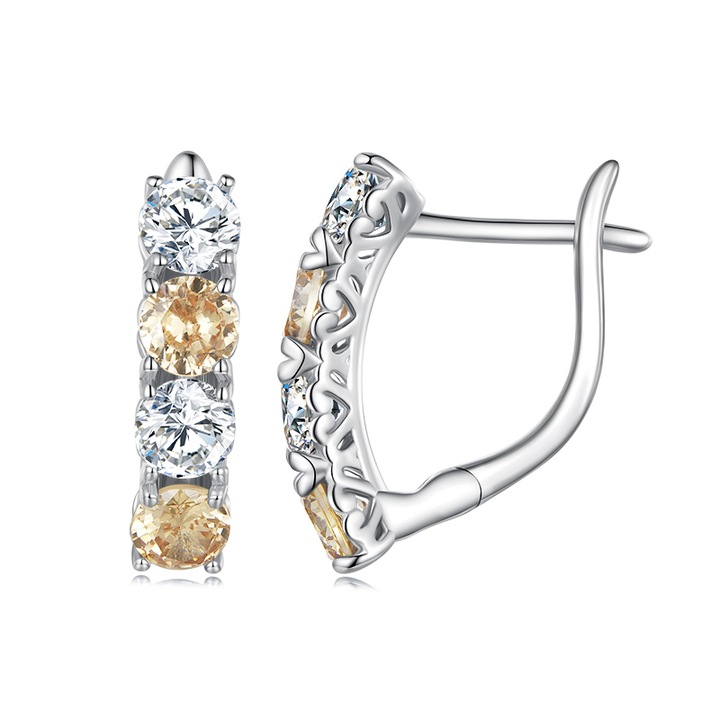 Cercei argint zircon de lux, BeSpecial, EZT0528