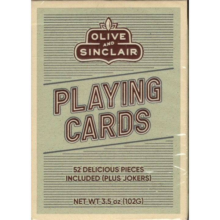 Carti de joc premium Olive and Sinclair / Vanishing Inc