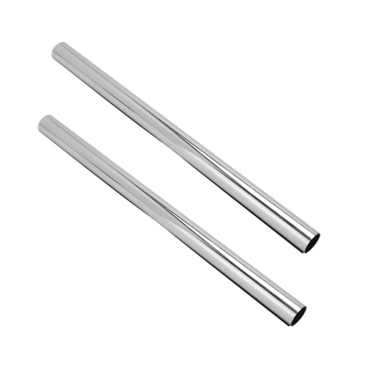 2 db öntapadó ablakfólia készlet UV sugárzás elleni védelemmel és Luxer tüköreffektussal, One Way Mirror ablakfólia, Méretek 200x50 cm, Ezüst