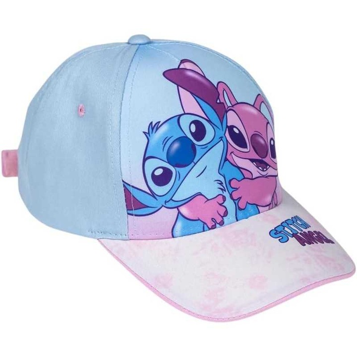 Sapca model Lilo si Stitch 22111, 53 cm, Albastru