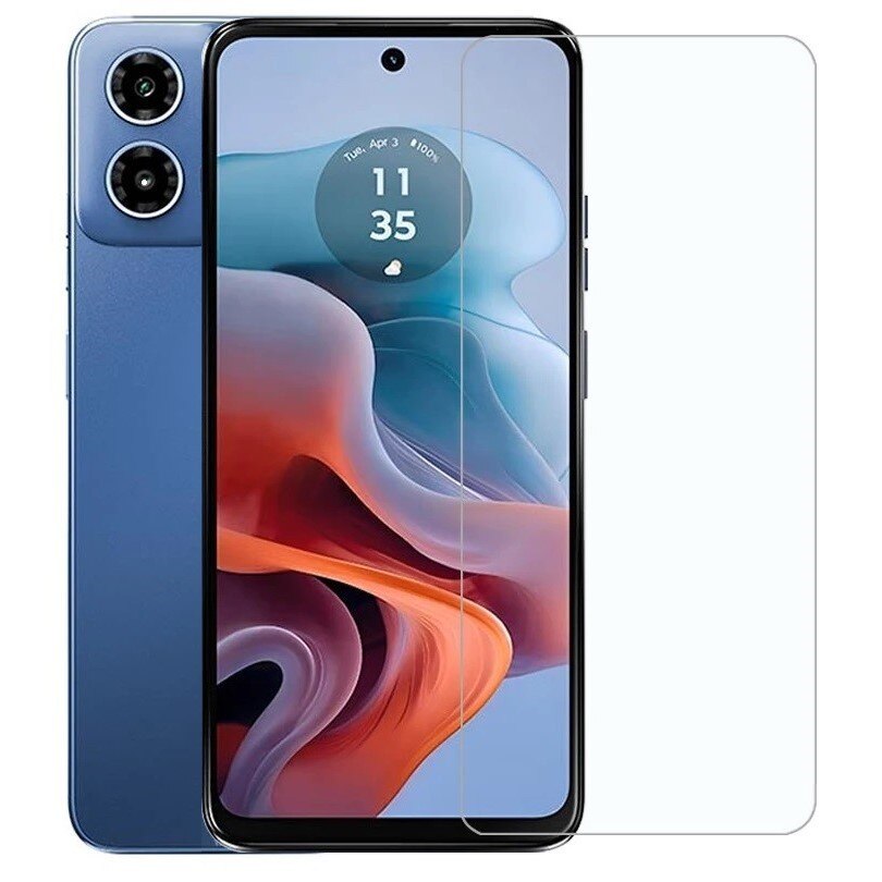 Folie de Sticla Tempered Glass 9H, HD Clear pentru Motorola Moto G04 / G24 / G24 Power