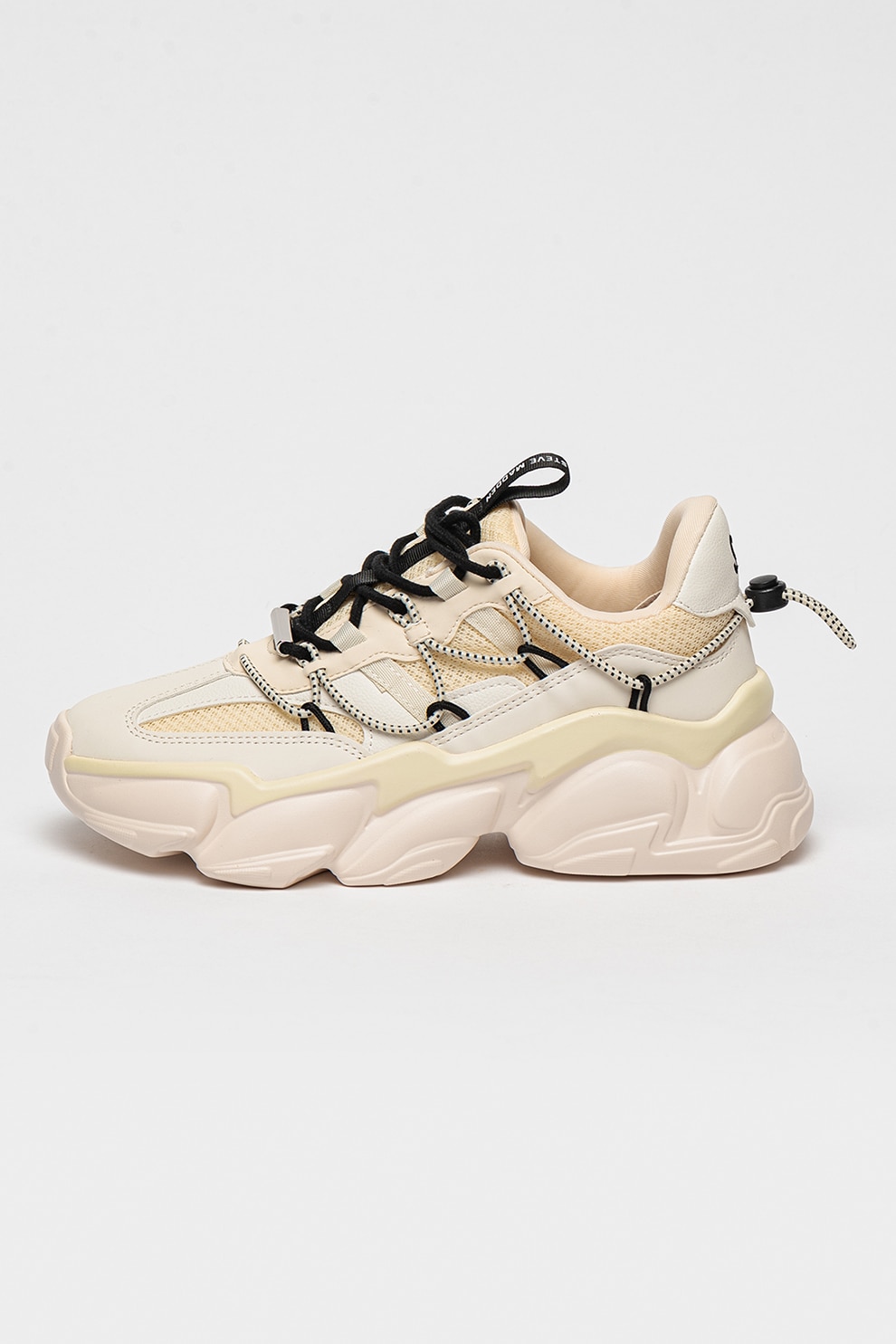 Steve Madden, Pantofi sport cu aspect masiv si insertii de