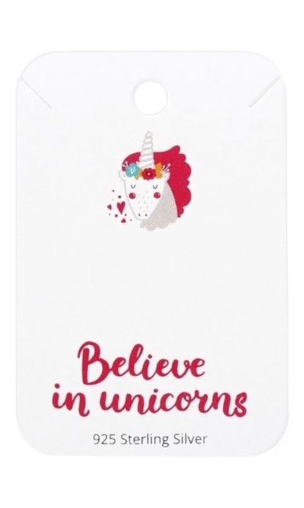 Card depozitare colier - unicorn, alore