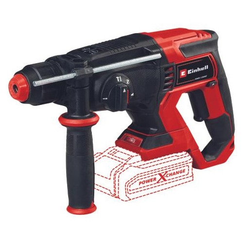 Ciocan rotopercutor pe acumulator Einhell Expert TE-HD 18/20 Li-Solo Power X-Change, 18 V, 1.8 J, 20 mm grosime diametru maxim gaurire, 4.750 rata de impact, SDS-Plus, fara acumula