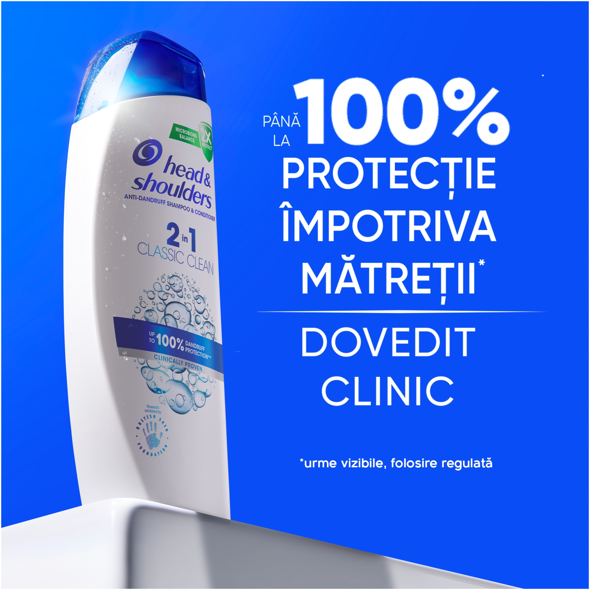 Sampon Anti-matreata Head & Shoulders Classic Clean 2-in-1 Pentru Par ...