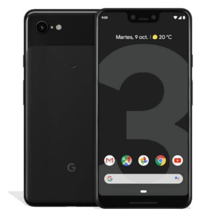 Смартфон Google Pixel 3 XL, 64 GB, 12,2 MP, 6,3 инча, черен или бял, отключен