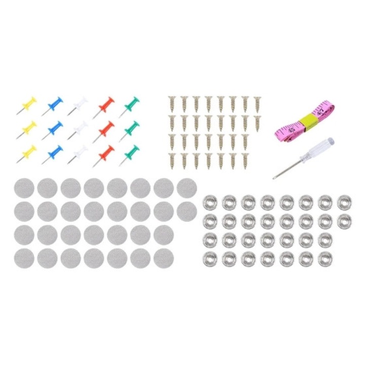 30 cuie pentru repararea acoperisului masinii, cuie pentru reparatii de calitate profesionala, instrument pentru repararea interiorului auto, fixare rapida a panzei de tavan, gri