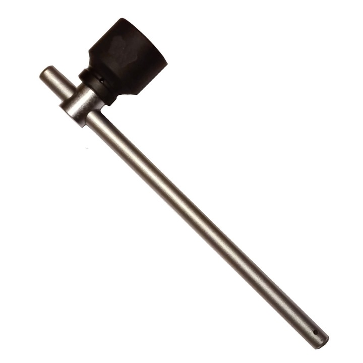 Set Cheie tubulara hexagonala 75 mm 6 laturi si Teu de forta culisant 500 mm, Cr-V, 1 Inch