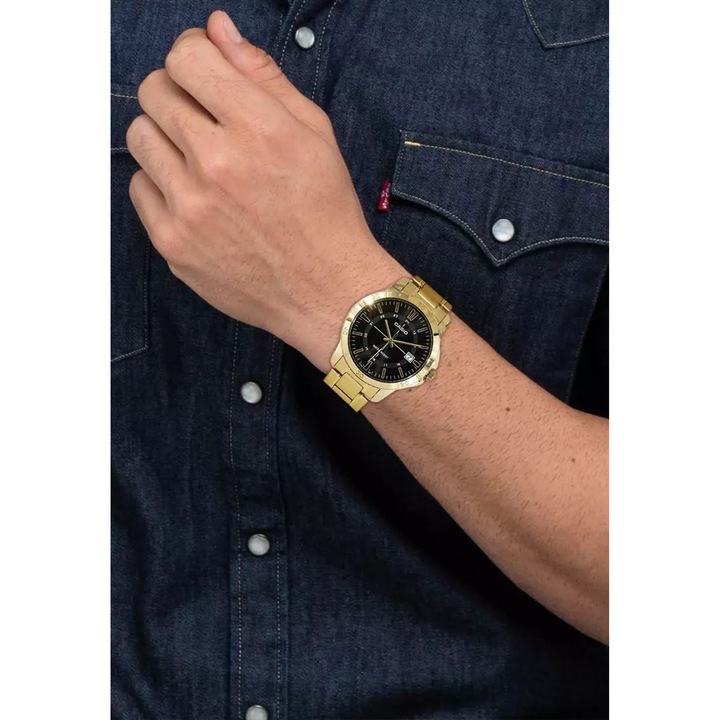 Casio MTP-V004G-1C férfi karóra, arany