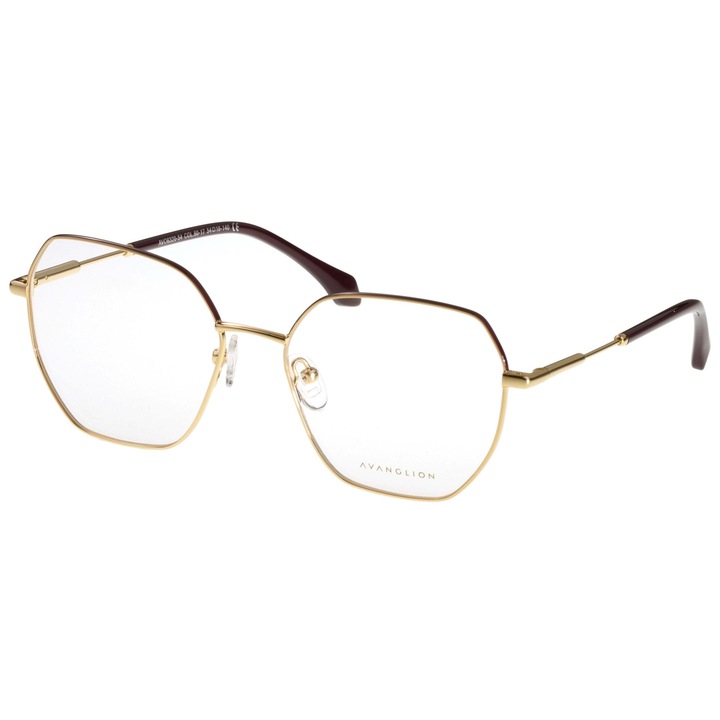 Рамки за очила Дамски Avanglion AVO6320-54-60-17, Златни, Шестоъгълни, 54 mm
