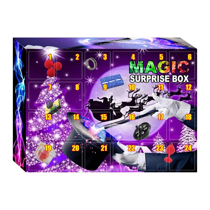 Коледен подарък Magix Box, Resin, Multicolor, 3 години+