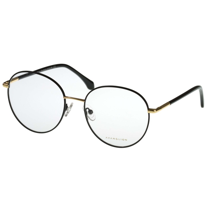 Рамки за очила Дамски Avanglion AVO6360-54-40-15, Черни, Пеперуда, 54 mm