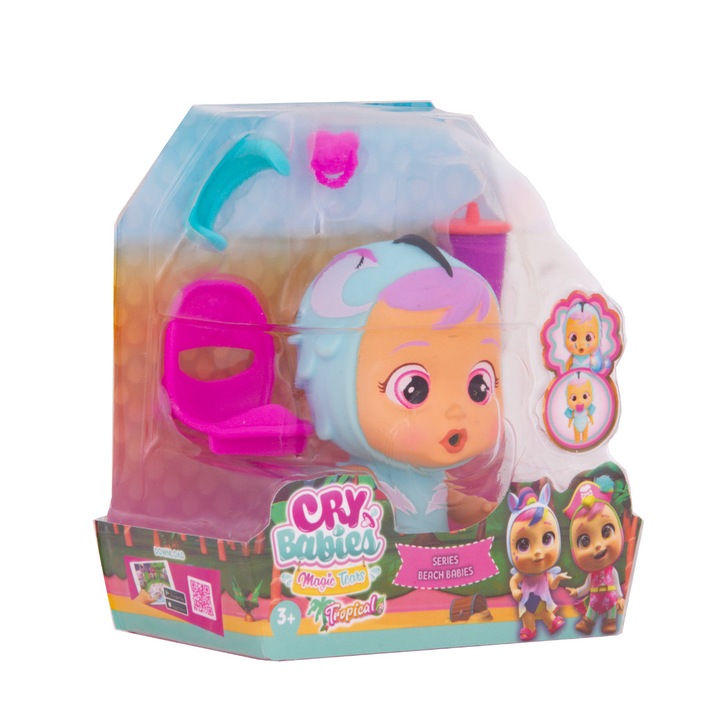 IMC Baby кукла Mini Cry Babies Beach Mimi, 910461