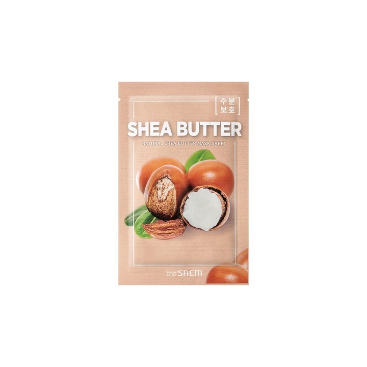 Masca-servetel cu extract de unt de Shea, The Saem, 21 ml