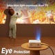 Mini videoprojektor Bluetooth 5.2, Full HD 1080P, 12000 lumen, 250 hüvelykes képernyő, zoom funkció, állítható állvány, HDMI csatlakozók, USB 2.0, AV, Jack 3,5 mm, házimozi kompatibilis iOS okostelefonnal és Android