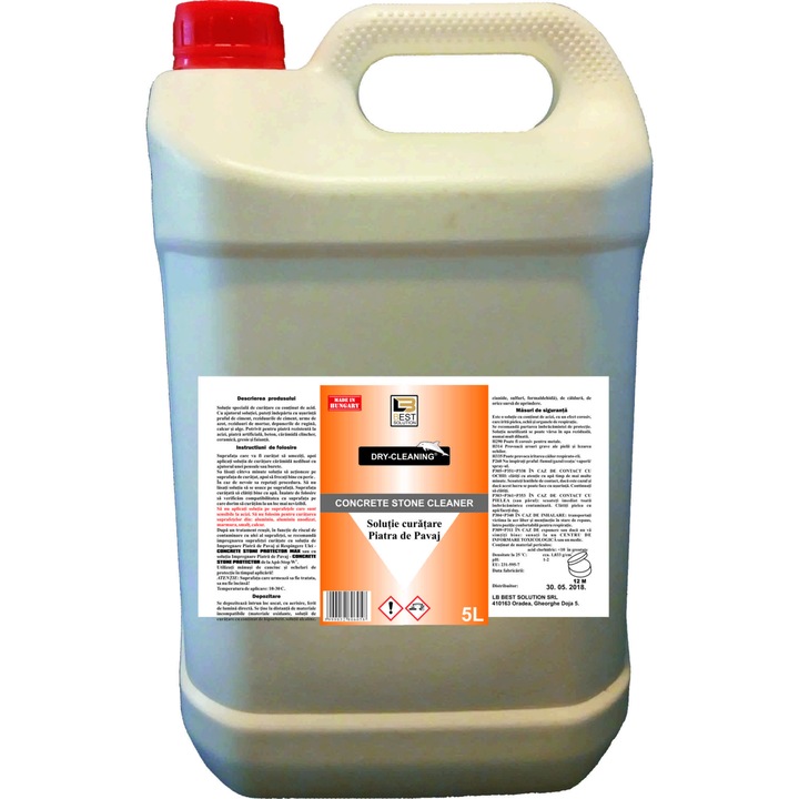 Lichid de curatare a pietrelor, Concrete Stone Cleaner, 5 l