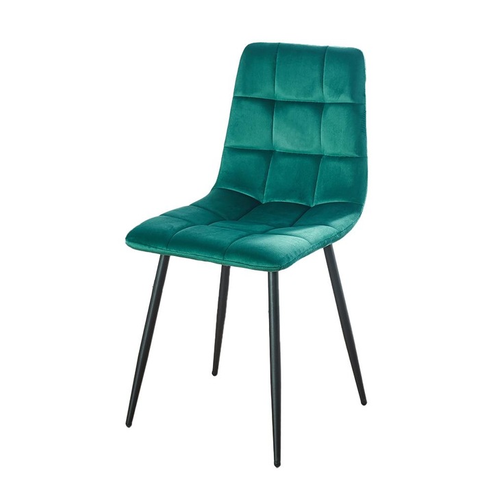 Scaun Living Tapitat KJC37 Verde