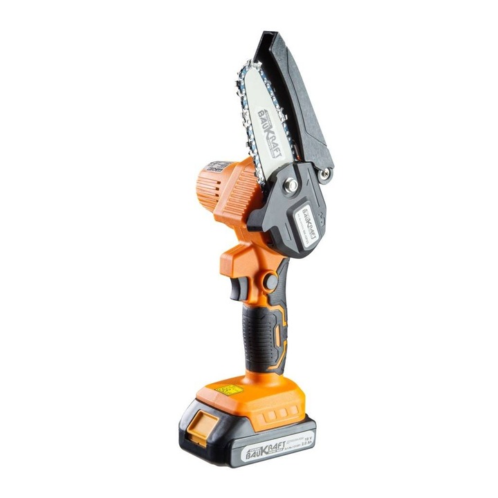 Мини електрически трион 10 см с Li-Ion батерия 18V 2.0Ah, стъпка на веригата 1/4