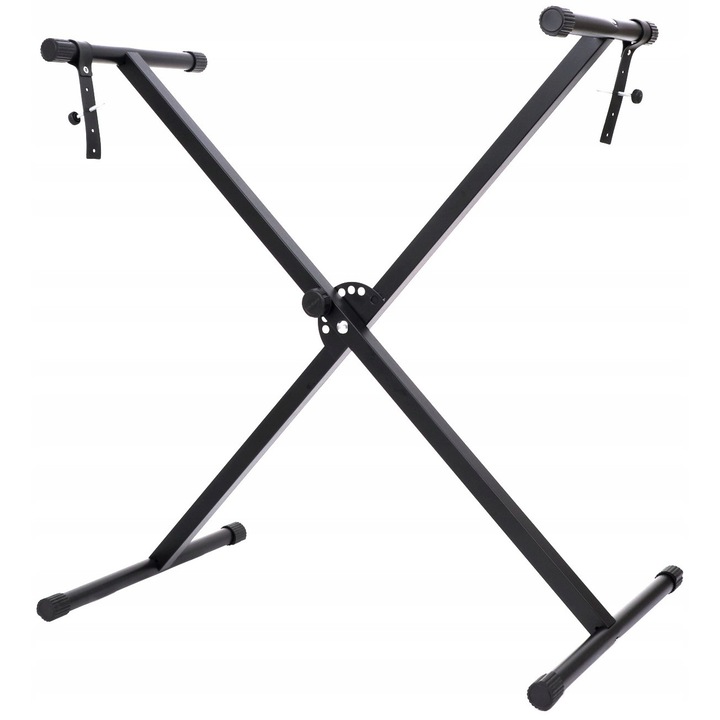Orgonaállvány, Megerősített, Állítható, Acél, Fekete