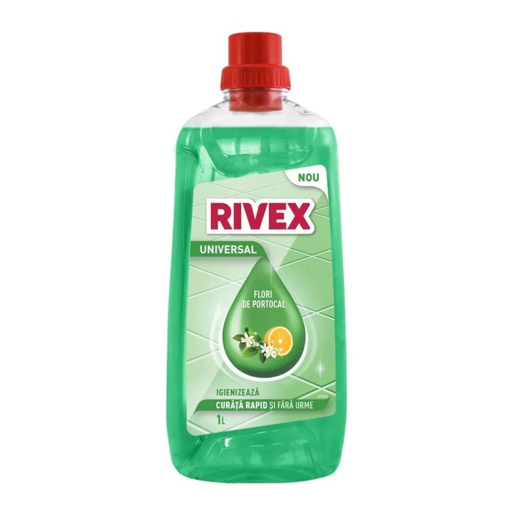 Set 4 x Detergent Universal, Rivex, Flori de Portocal, 1 l