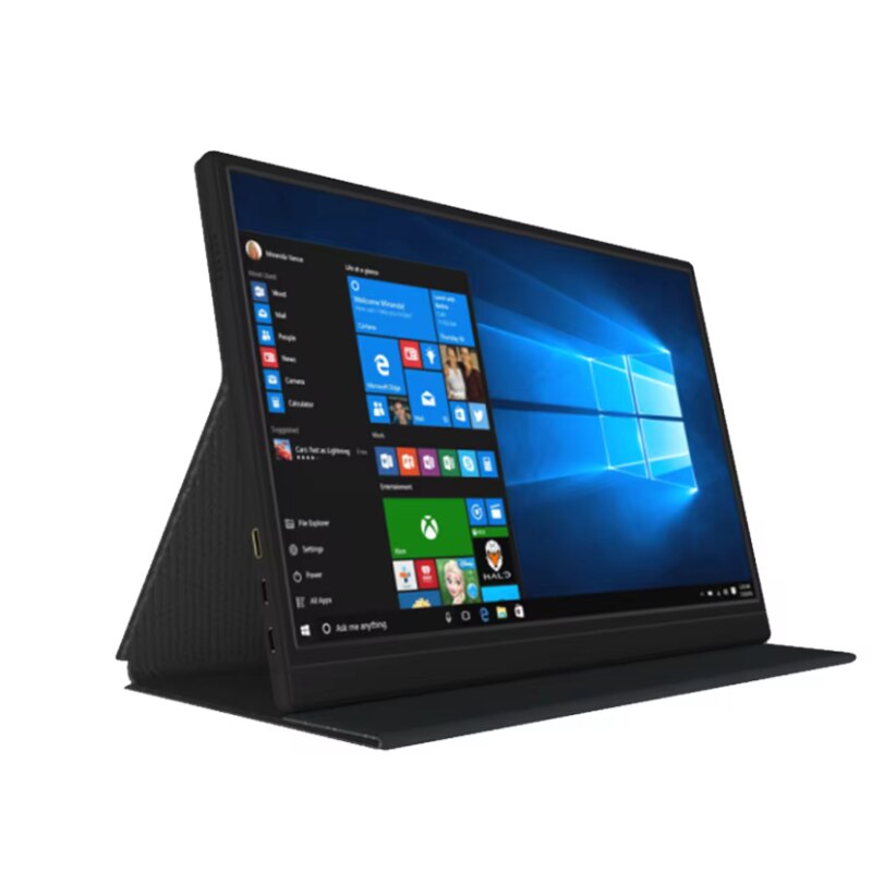 Monitor portabil BLOOMANT 15.6 inch, Touchscreen, 4K Ultra HD, 3840* ...