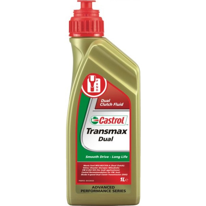 Ulei cutie automata CASTROL Transmax DUAL 1L pentru SEAT, Peugeot, Volvo, Ford, Audi