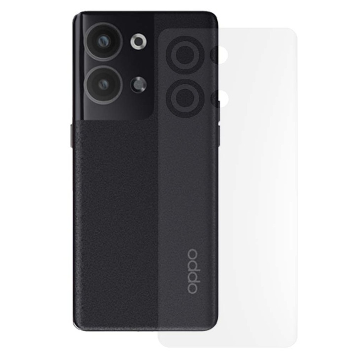 SILKASE matt hátfólia Oppo Reno 9-hez, hátvédő, szilikon