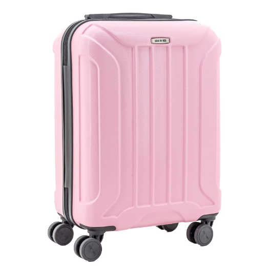 Troler Roz Troler Lamonza Capri, 55X36X22 cm, roz - eMAG.ro