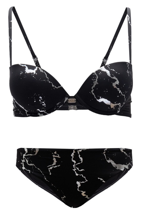 Дамски бански Emporio Armani EA7, черен, Черен