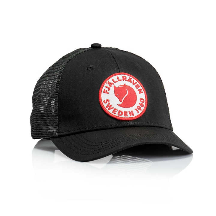 Sapca barbati FjallRaven F78138-550, poliester, reglabila, negru, L/XL