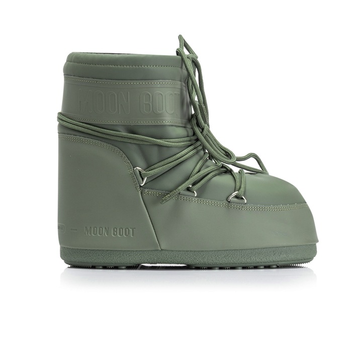 Дамски боти Moon Boot Icon Low, синтетичен материал, зелени, 33/35 EU