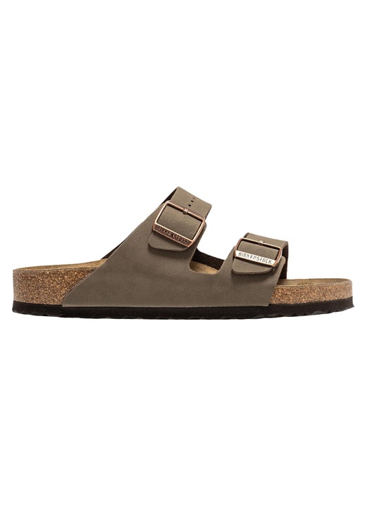 Unisex papucs Arizona, Birkenstock, Műanyag, Barna, 37 EU