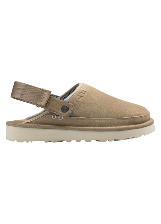 Мъжки чехли 'Goldencoast', UGG, Естествена кожа, Кафяви, Кафяв