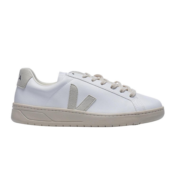 Pantofi sport dama, Veja, Piele ecologica, Alb, 39 EU