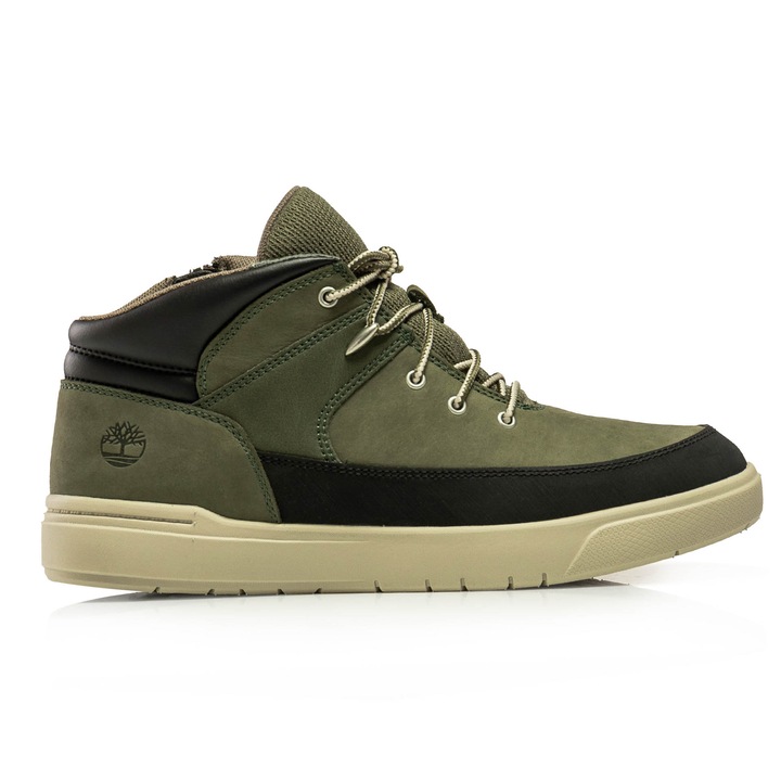 Детски обувки Timberland, Естествена кожа, Зелен, Зелен