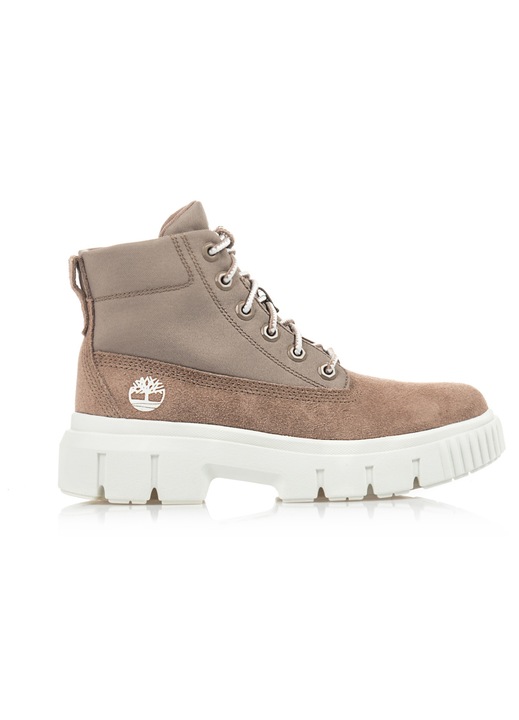 Дамски боти Timberland Greyfield, Естествена кожа, Зелен/Кафяв