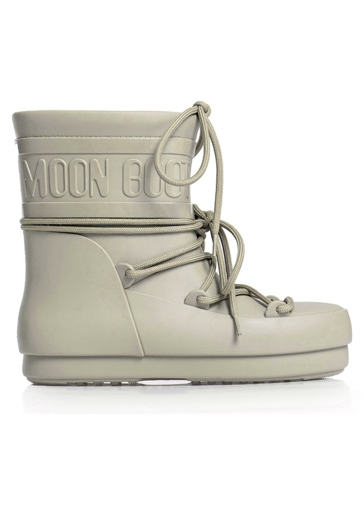 Дамски боти Moon Boot Rain Low, водоустойчиви, сиви, Бежов, 41-42
