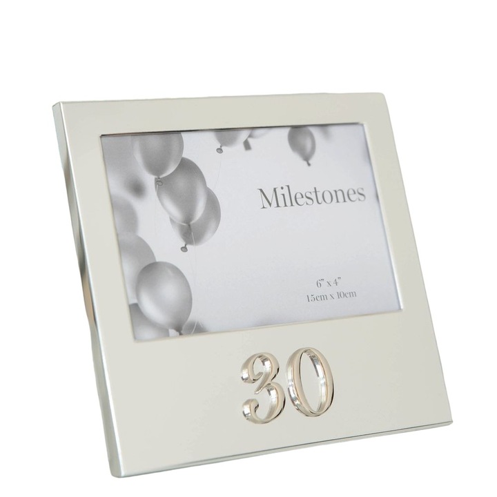 Rama foto cadou pentru zi nastere 30 ani, 17 x 16 cm