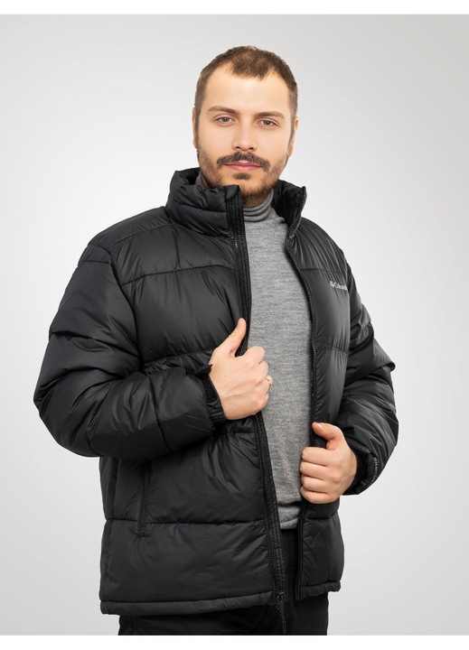 Geaca barbateasca Columbia Pike Like II, negru, marime M, poliamida